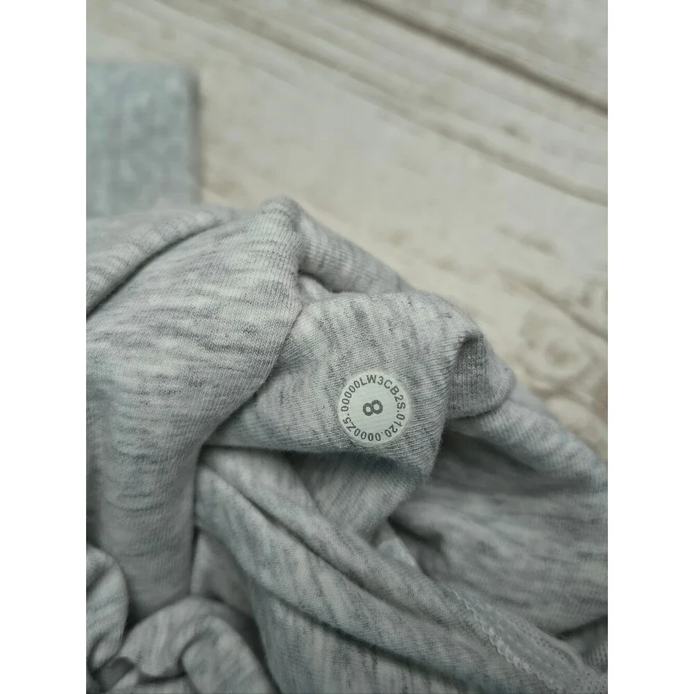 Lululemon Scuba Crew Sweater Light Grey Women Size 8